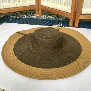 Extra wide-brimmed San Diego Hat Co. sun hat OS